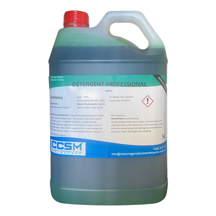 CCSM PROFESSIONAL DISHWASHING DETERGENT FRESH APPLE