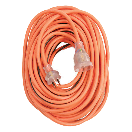 20m 10amp Extension Lead Orange