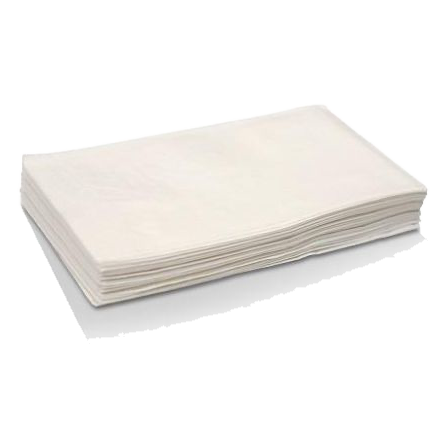 White Quilted Dinner Napkin GT Fold