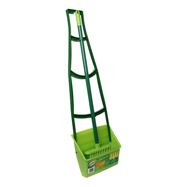 Sabco Slimline Lobby Pan & Brush Set – Green (SAB2126)