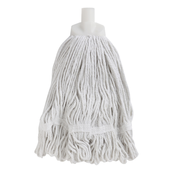 Edco Durable Round Mop Industrial Strength - White (27014)