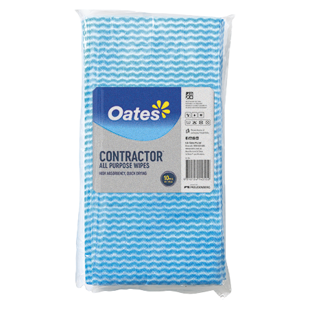 Oates Clean Contractor Wipes All Purpose 10 pack (CL-250)