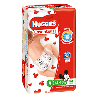 HUGGIES ESSENTIALS WALKER 176'S