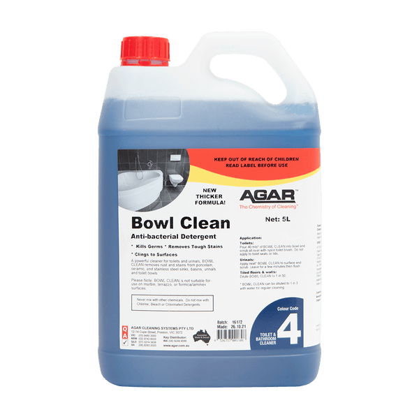 AGAR Bowl Clean – 5L