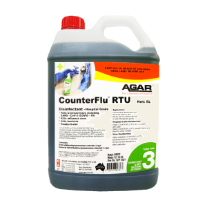 AGAR CounterFlu™ Hospital Grade Disinfectant – 5L