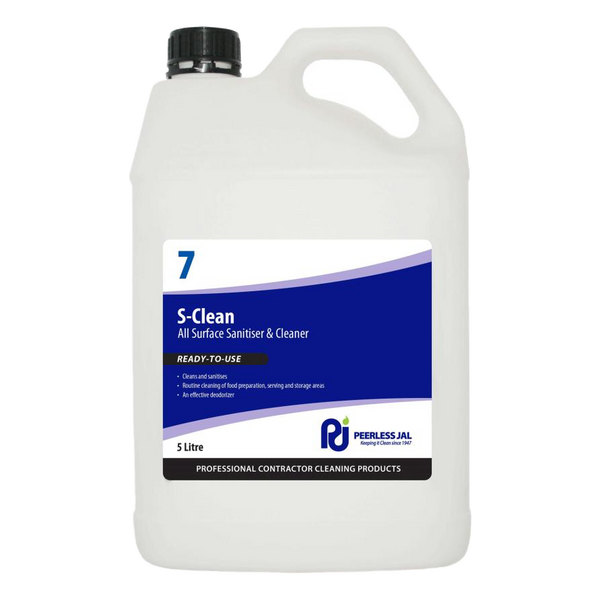 PEERLESS JAL S-CLEAN SANITISER 5 LITRE