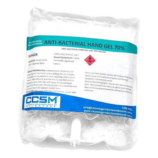 CCSM ANTIBACTERIAL HAND GEL REFILL 1L